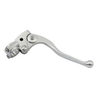 Kustom Tech Classic Line Brake Lever Assembly In Satin Aluminium Finish (20-654)