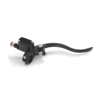 Kustom Tech Deluxe Line Brake Master Cylinder With 12mm Bore In Black Finish (20-420) 