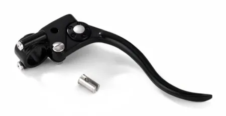 Kustom Tech Deluxe Line Brake Lever Assembly In Black Aluminium Finish (20-462)