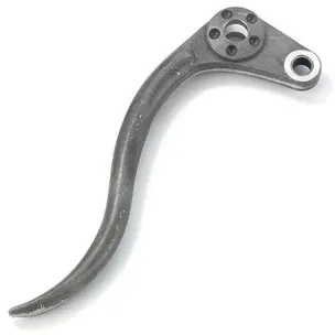 Kustom Tech Replacement Deluxe Line Brake Or Clutch Lever In Raw Aluminium Finish (20-555)