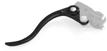 Kustom Tech Replacement Deluxe Line Brake Or Clutch Lever In Black Aluminium Finish (20-465)
