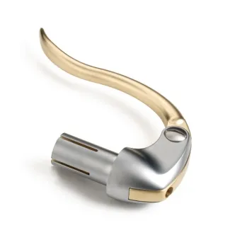 Kustom Tech Retro Line Inverted Control In Chrome With Brass Lever In Satin Finish (20-710)