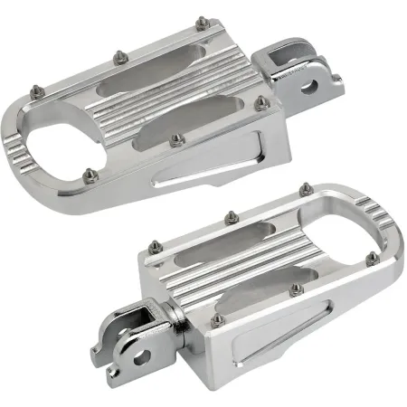 Biltwell Punisher Rider Footpegs in Polished For 2018-2023 Softail (7006-303-03)