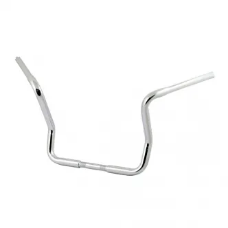Doss 14 Inch Ape Hangers In Chrome Finish For 1982-2024 Electra Glide & 2008-2023 Street Glide With Batwing Fairing (ARM714109)