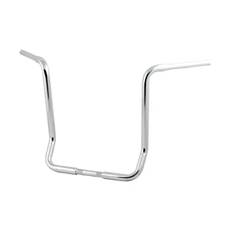 Doss 19 Inch Ape Hangers In Chrome Finish For 1982-2024 Electra Glide & 2008-2023 Street Glide With Batwing Fairing (7065)