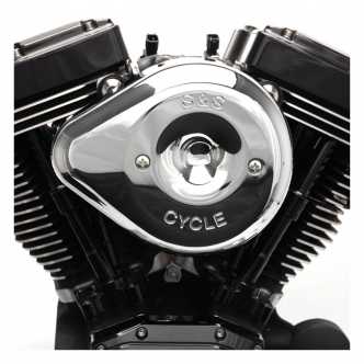 S&S® Teardrop Air Cleaner Kit For S&S® Super E & G Carburetors For 1993-'99  HD® Big Twins and 1991-'03 Sportster® Models.