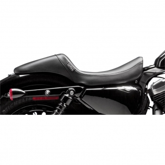 Le Pera Daytona Sport Daddy Long Legs Smooth Seat in Black 4.5 Gal Tank For 2004-2006 and 2010-2020 Sportster Models (LC-542DLS)