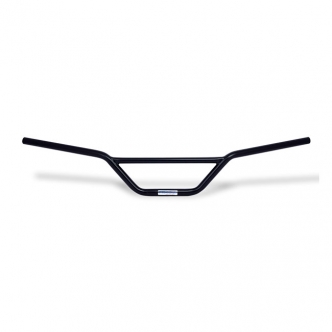 Fehling 7/8 Inch Moto-Cross TUV Approved Handlebar In Black Finish With 90CM Width & 13CM Rise (ARM622655)