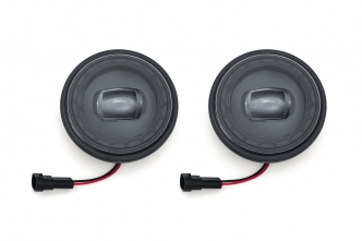 Kuryakyn Orbit 4 1/2 Inch L.E.D. Passing Lamps In Black Finish (2474)