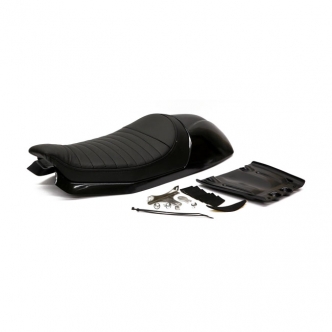 C-Racer Bonneville Cafe Racer Seat in Black Finish, Synthetic Leather For Triumph Bonneville Models (ARM336875)
