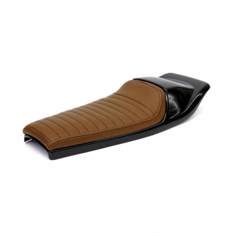 C-Racer Bolntor Flat Track Seat in Dark Brown Finish For Universal Use (ARM985875)