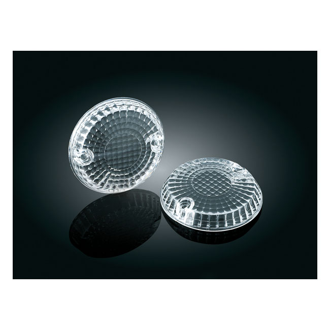 Kuryakyn Clear Turn Signal Replacement Lenses (2265) ARH Custom UK