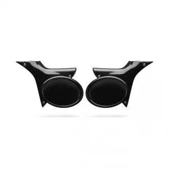 C-Racer Racing Side Number Plate And Cover Kit in Unpainted Black Finish For 2002-2006 Yamaha XJR1300 Models (ARM466875)