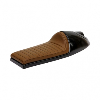 C-Racer Long Classic 'A' Seat in Dark Brown Finish For Universal Use (ARM175875)
