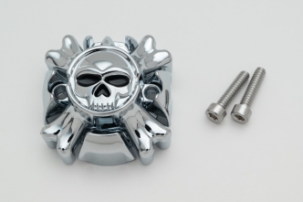 Kuryakyn Replacement Zombie End Cap In Chrome Finish (6281)
