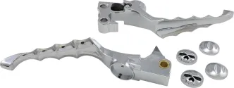 Kuryakyn Zombie Levers For Harley Davidson 2004-2013 Sportster Motorcycles In Chrome Finish (1060)
