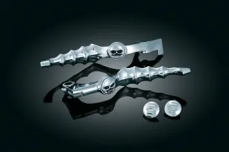 Kuryakyn Zombie Levers For Honda Motorcycles In Chrome Finish (7411)