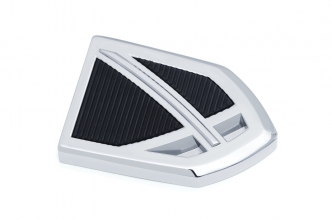 Kuryakyn Phantom Brake Pedal Pad In Chrome Finish For Indian 2014-2020 Motorcycles (5764)