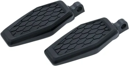 Kuryakyn Hex Pegs With Male Mount Adapters In Satin Black Finish (5905)