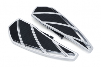 Kuryakyn Phantom Driver Floorboards In Chrome Finish For Harley Davidson 2018-2023 Softail Motorcycles (Except 2018-2023 FLSB) (5794)