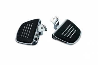 Kuryakyn Premium Mini Boards With Comfort Drop Mounts In Chrome Finish For Gold Wing & Honda Valkyrie Motorcycles (4328)
