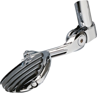 Kuryakyn Tour-Tech Long Arm Cruise Mounts With ISO-Wings In Chrome Finish (4528)