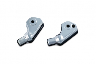 Kuryakyn Rear Tapered Peg Adapters For Honda Motorcycles In Chrome Finish (8806)