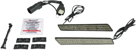 Custom Dynamics Saddlebag Latch Lights With Smoke Lens (CD-LATCH-BCM-S)