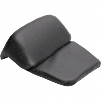 Saddlemen Roadsofa PT Chopped Tour Pack Backrest Pad Cover in Black For 2014-2020 Touring Models (11886-PT)