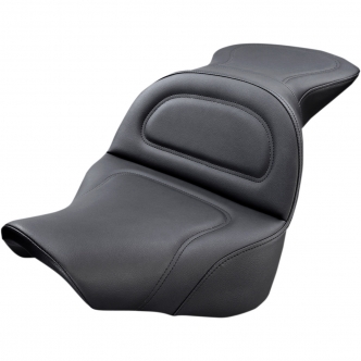 Saddlemen Explorer Ultimate Comfort 2-Up Seat in Black For 2018-2023 Fat Boy FLFB/FLFBS Models (818-27-0291)