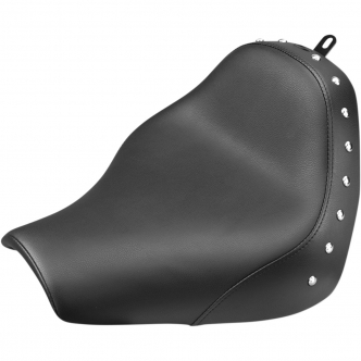 Saddlemen Renegade Solo Seat in Black With Chrome Studs For 2018-2023 FXBR/FXBRS Breakout Models (818-31-001)