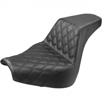 Saddlemen Step-Up Front LS 2-Up Seat in Black For 2018-2023 FXBR/FXBRS Breakout Models (818-31-172)