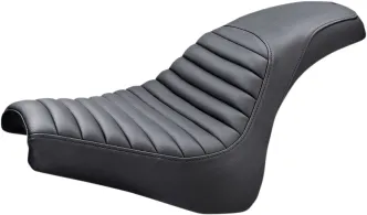 Saddlemen Profiler TTR 2-Up Seat in Black For 2018-2023 Fat Bob FXFB/FXFBS Models (818-28-148)