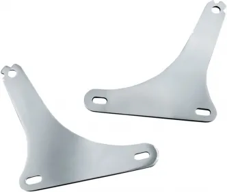 Kuryakyn Mountig Kit In Chrome Finish For Multi-Purpose Driver And Passenger Backrest For Harley Davidson 2003-2017 Softail Motorcycles (1667)