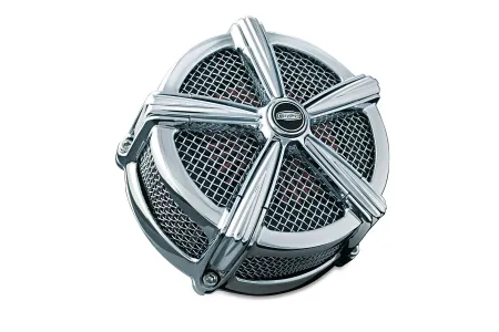 Kuryakyn Mach 2 Air Cleaner In Chrome Finish For Harley Davidson 2007-2020 Sportster Motorcycles (9871)