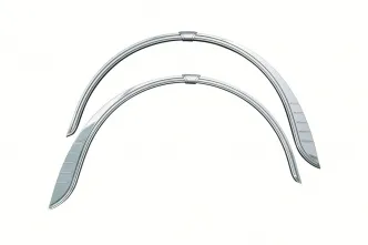 Kuryakyn Rear Fender Flares In Chrome Finish For Harley Davidson 2009-2023 Trike Models (7214)