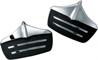 Kuryakyn Mud Flaps In Chrome Finish For Harley Davidson 2011-2023 Trike Models (7220)