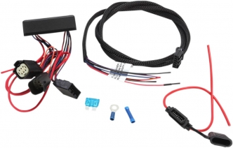 Kuryakyn Plug & Play Trailer Wiring Harness For Harley Davidson 2014-2023 FLHR/Police Motorcycles With 5-Wire Trailer (2597)
