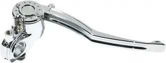 Roland Sands Design 1 Inch Brake Master Cylinder Lever Assembly Radial in Chrome Finish For 1992-2017 Dyna, 1996-2017 Softail, 2015-2020 XG500/750 Street, 1996-2020 Sportster Models (0062-2516-CH)