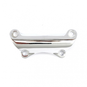 DOSS Handlebar Top Clamp in Chrome Finish For 2008-2020 Various Touring, Trike Models (Except FLTR) (ARM734409)