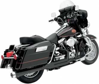 Bassani Exhaust Heat Shield in Black Finish For Road Rage 2-Into-1 Exhaust Systems (HS-FLH-637CLB)