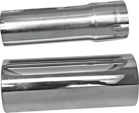Bassani Muffler Adapter in Chrome Finish For 2010 Street Glide & Road Glide, 2014-2015 Touring Road King, Electra Glide, Tri Glide, Street Glide & Road Glide Models (11119P)