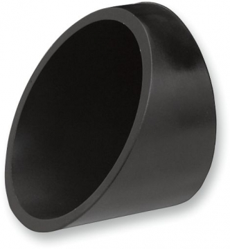 Bassani Exhaust 3 Inch Diameter Slash Cut End Caps in Black Finish (BE30SB)