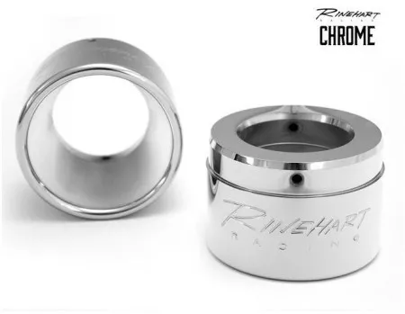 Rinehart Racing 4.5 Inch MotoPro45 Replacement Exhaust End Caps in Chrome Finish (900-0155)