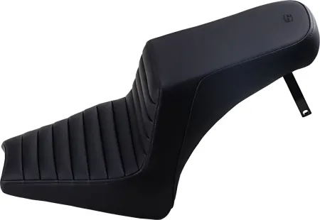 Saddlemen Step Up LS 2-Up Tuck And Roll Seat in Black For 2015-2020 Indian Scout Models (I18-33-171)