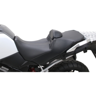 Saddlemen Adventure Tour One Piece 2-Up Seat With Drivers Lumbar Rest For Suzuki 2014-2019 DL1000 V-Strom Models (0810-S055R)
