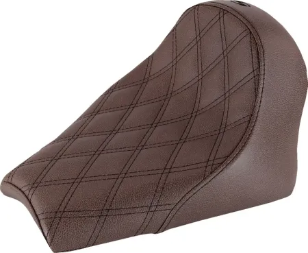 Saddlemen Renegade Lattice Stitched Solo Seat In Brown For Indian 2018-2022 Scout Bobber Models (I18-33-002BLS)