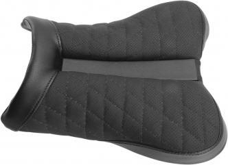 Saddlemen Gel Channel Track Lattice Stitch Solo Seat In Black For Suzuki 2008-2009 GSX-R 600/750 Models (0810-S063)