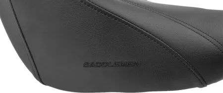 Saddlemen Explorer Seat With Driver Backrest In Black For Kawasaki 2007-2022 Vulcan Custom & Vulcan Classic Models (K07-12-029)