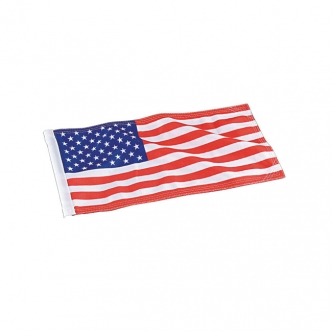 Kuryakyn Replacement American Flag 4 Inches x 9 Inches (4264)
